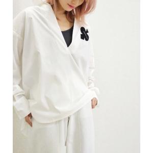 ブラウス シャツ オーバーサイズスキッパーブラウス レディース