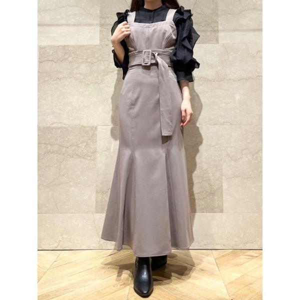 「SNIDEL」 サロペットスカート 00 ライトグレー レディース