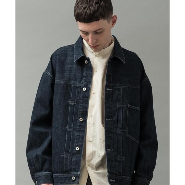 「SLICK」 デニムジャケット 2 インディゴブルー メンズ