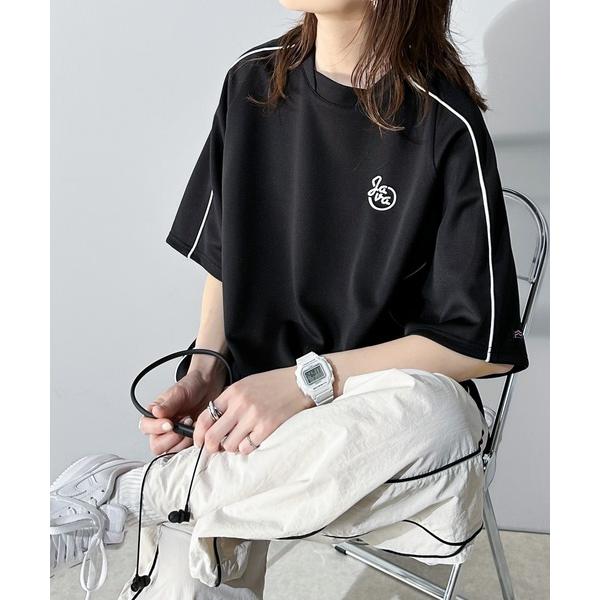「Java」 半袖Tシャツ MEDIUM ブラック レディース