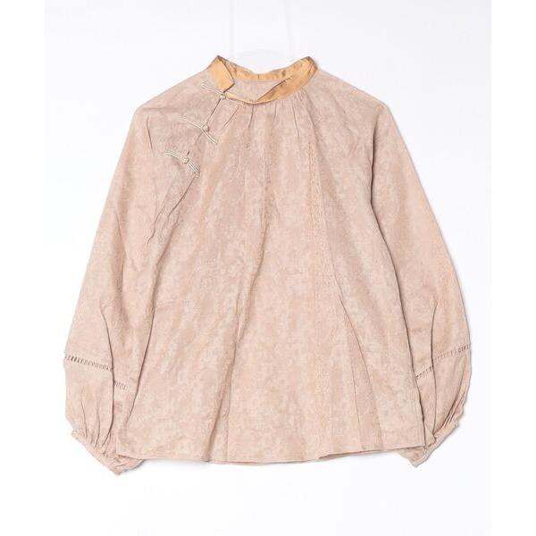 「LILY BROWN」 長袖ブラウス ONE SIZE ベージュ レディース