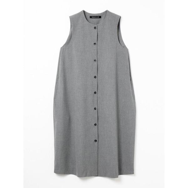 「mizuiroind」 ノースリーブワンピース FREE グレー レディース