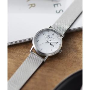 「MARGARET HOWELL idea」 アナログ腕時計 FREE シルバー レディース