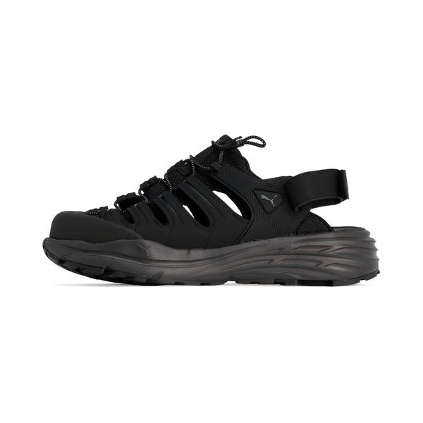 「PUMA」 サンダル 28.0cm ブラック×ホワイト メンズ