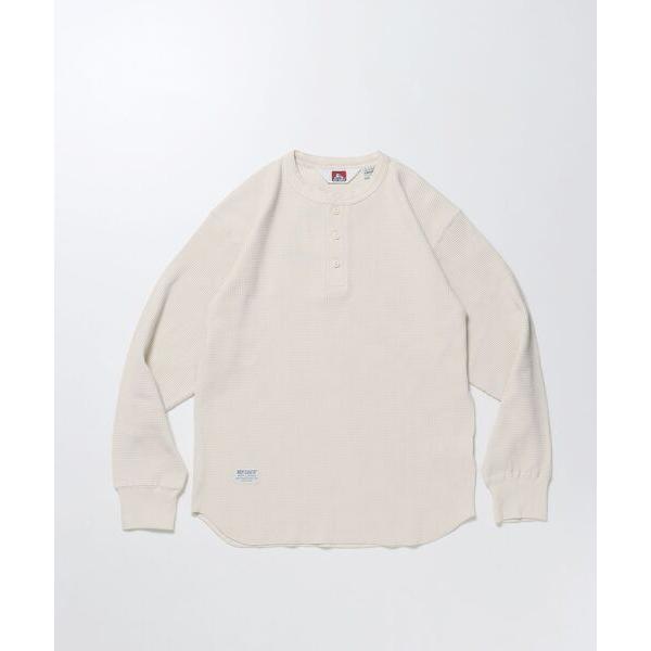 tシャツ 「BEN DAVIS（ベンデイビス）」WAFFLE L/S HENLEY / ヘンリー ワ...