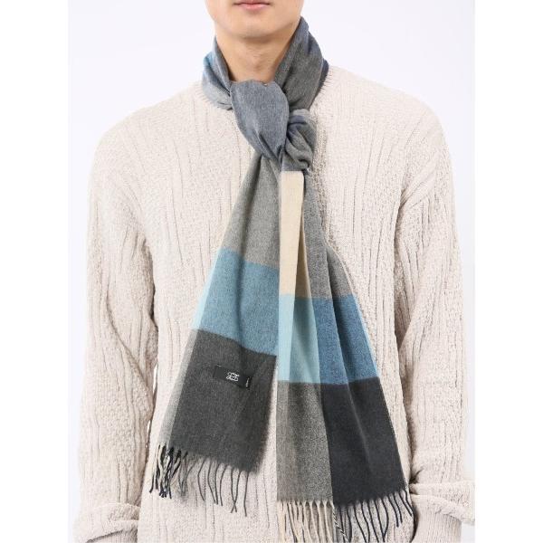 マフラー 「ハンドウォッシャブル」ヴィ・フラース/V.FRAAS カシミンクマフラー メンズ