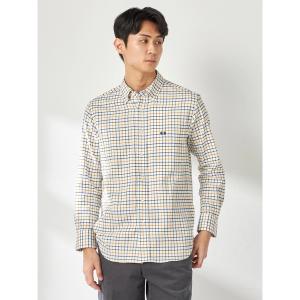 シャツ 微起毛タッターソールシャツ メンズ