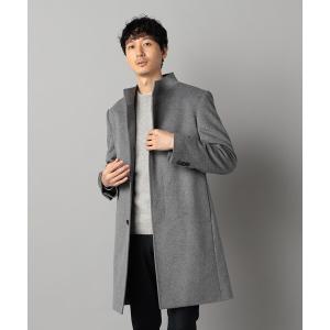 コート ジャケット アンゴラビーバー イタリアンカラーコート メンズ