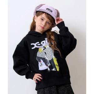 パーカー  ガール＆ボーイイラストパーカー キッズ 子供服 女の子