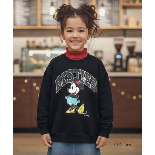 トレーナー  「SKIT0LY」「DISNEY」裏起毛 ・「ミッキーマウス＆ミニーマウス」 プリント...