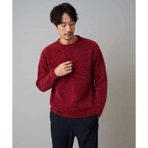 セーター ニット 「手洗い」モールクルーネックニット メンズ