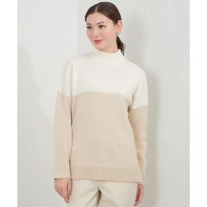 ニット セーター ウォッシャブルマルチウールニット レディース