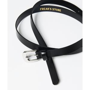 ベルト FREAK’S STORE/フリークスストア 牛革ナローベルト メンズ
