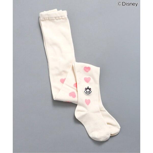 タイツ 「ディズニー」おしゃれキャット/サイドハートタイツ キッズ 子供 女の子