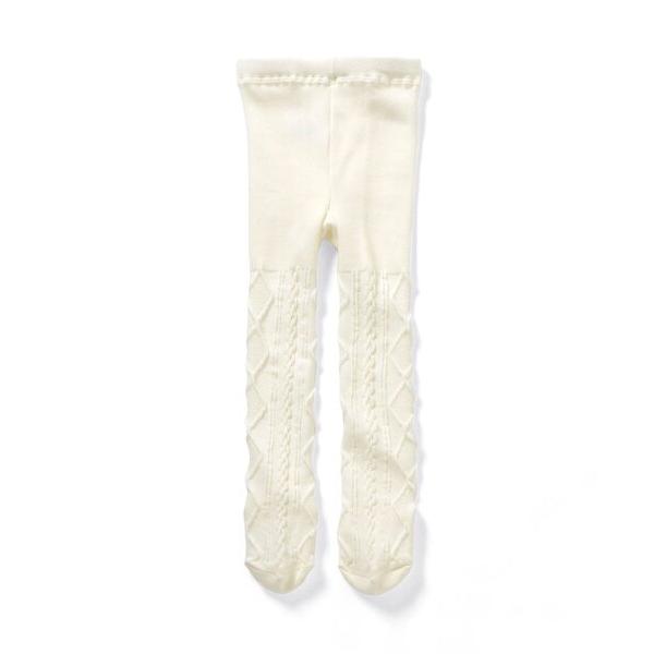 ベビーシューズ ベビーケーブルタイツ