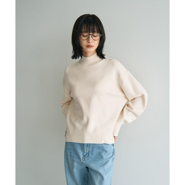ニット セーター ワイドリブニット レディース