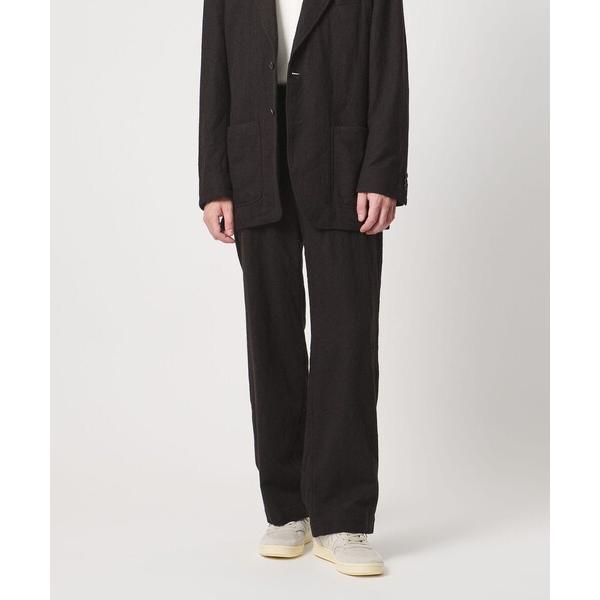 スラックス 「District」シュリンク サージ ベイカースラックス メンズ