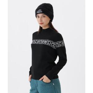 ニット セーター 「new balance golf」保温 ハイネック ニット プルオーバー (WOMENS) レディース