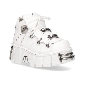 ♥ 新品 ニュー・ロック NEW ROCK M-WALL285-YX2 取り寄せ] M-WALL285-S2 / 厚底スニーカー / 本革【NEW ROCK