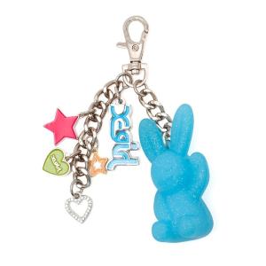 X-girl（エックスガール） ポーチ FACE MINI POUCH KEYRING レディース