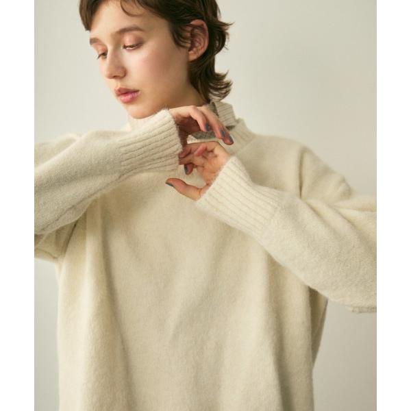 ニット セーター basic over knit / ベーシックオーバーニット レディース