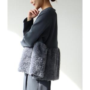 ブラウス シャツ チュールペプラムブラウス レディース