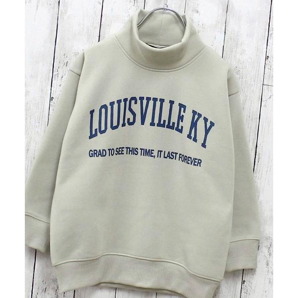 トレーナー  裏起毛　ワイドシルエット　タートルネックトレーナー キッズ 子供服