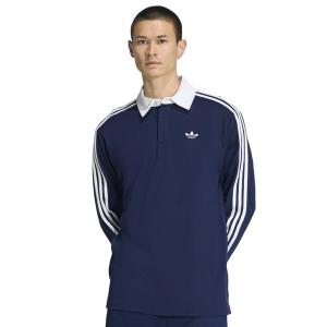 adidas（アディダス） ポロシャツ adidas 3-STRIPES RUGBY LONGSLEEVE