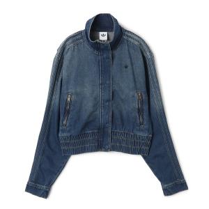 adidas◇ジャケット/S/コットン/IDG/KSENIASCHNAIDER/デニムパッチ