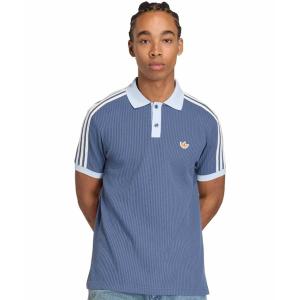 Adidas ワッフルニット 半袖ポロシャツ ポロシャツ adidas WAFFLE KNIT POLO SHIRT/アディダス ワッフル