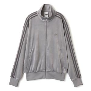 adidas（アディダス） adidas FIREBIRD VELOUR TRACK TOP DKGREY