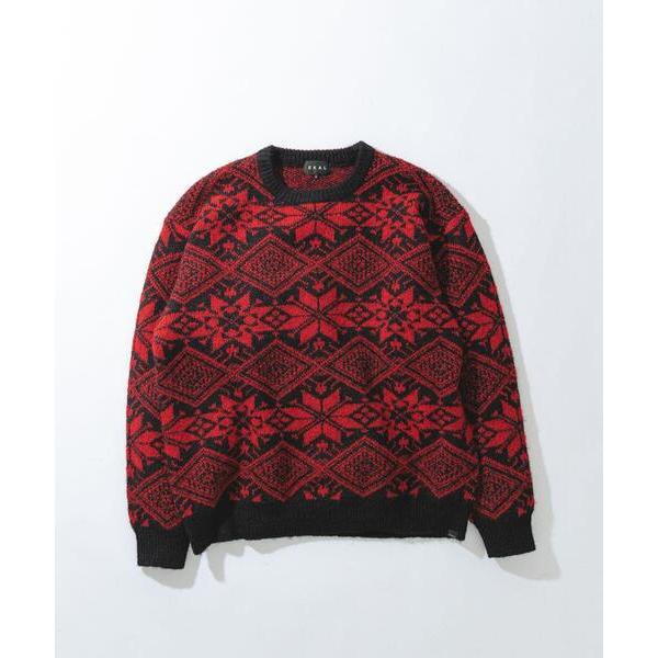 セーター ニット ノルディックニットプルオーバー メンズ