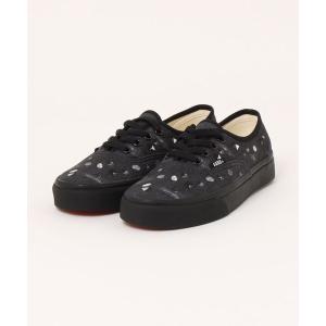 スニーカー VANS ヴァンズ AUTHENTIC オーセンティック V44CF D.ECT BLACK/BLACK メンズ