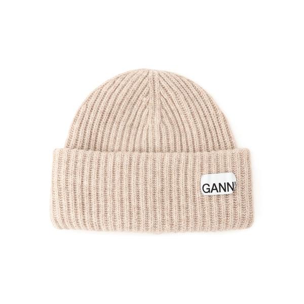 Ganni Ganni Rib Beanie ニット