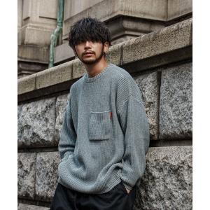 セーター ニット 「Leyline」pocket sweater メンズ レディース