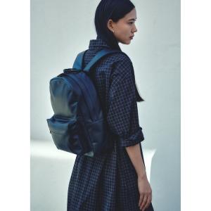 デイバック リュック 「ONE.」Leather Daypack / 撥水レザー レディース メンズ