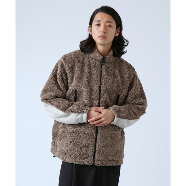 ブルゾン アウター 「OLIVEDRAB/オリーブドラブ」 リバーシブル PARK ボアジャケット ...