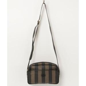 「FENDI」 ショルダーバッグ - ブラウン レディース