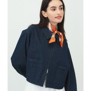 「saloon」 デニムジャケット FREE ネイビー レディース