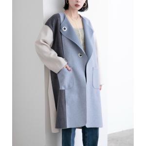 「Eimee Law」 コート 38 ブルー レディース