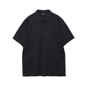 「renoma PARIS」 半袖ポロシャツ S ブラック メンズ