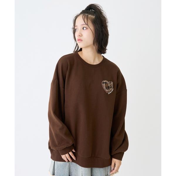 トレーナー  「綿100％」裏起毛アニマルルーズスウェット キッズ 子供服 女の子