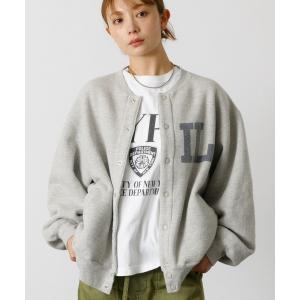 トレーナー スウェット 別注「REMI RELIEF / レミレリーフ」ノンストレス起毛裏毛 スタジアムジャンパー / スウェット スタジャン / S