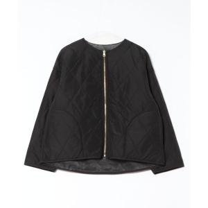 ブルゾン アウター ファーキルトリバーシブルZIPブルゾン レディース