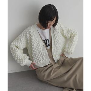 カーディガン ギザギザカーデ レディース