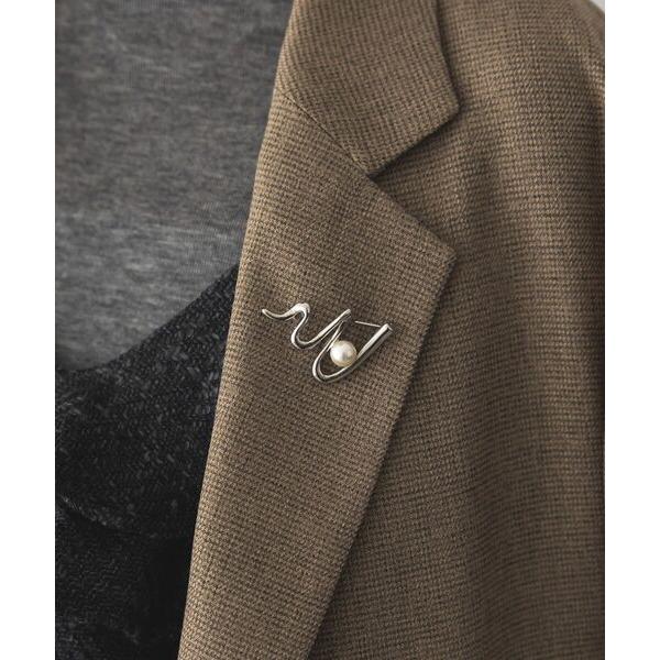 ブローチ 入学式 パール付ブローチ レディース