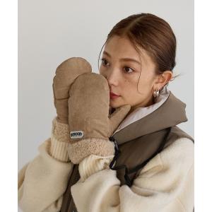 手袋 「OUTDOOR PRODUCTS(アウトドアプロダクツ)」別注ボアフードミトン レディース