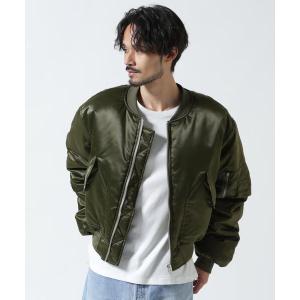 AFB（エーエフビー） ma1 ma-1 PUFFER STUDDED BOMBER メンズ