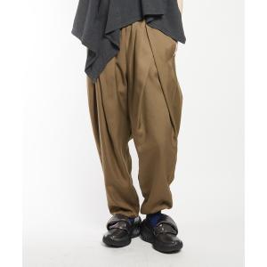 パンツ エクセルツイル　タックツイルパンツ レディース メンズ