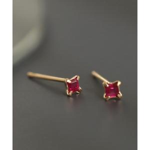 ピアス 「クリスマス限定・ギフトBOX付」天然石ピアス「K10」 レディース